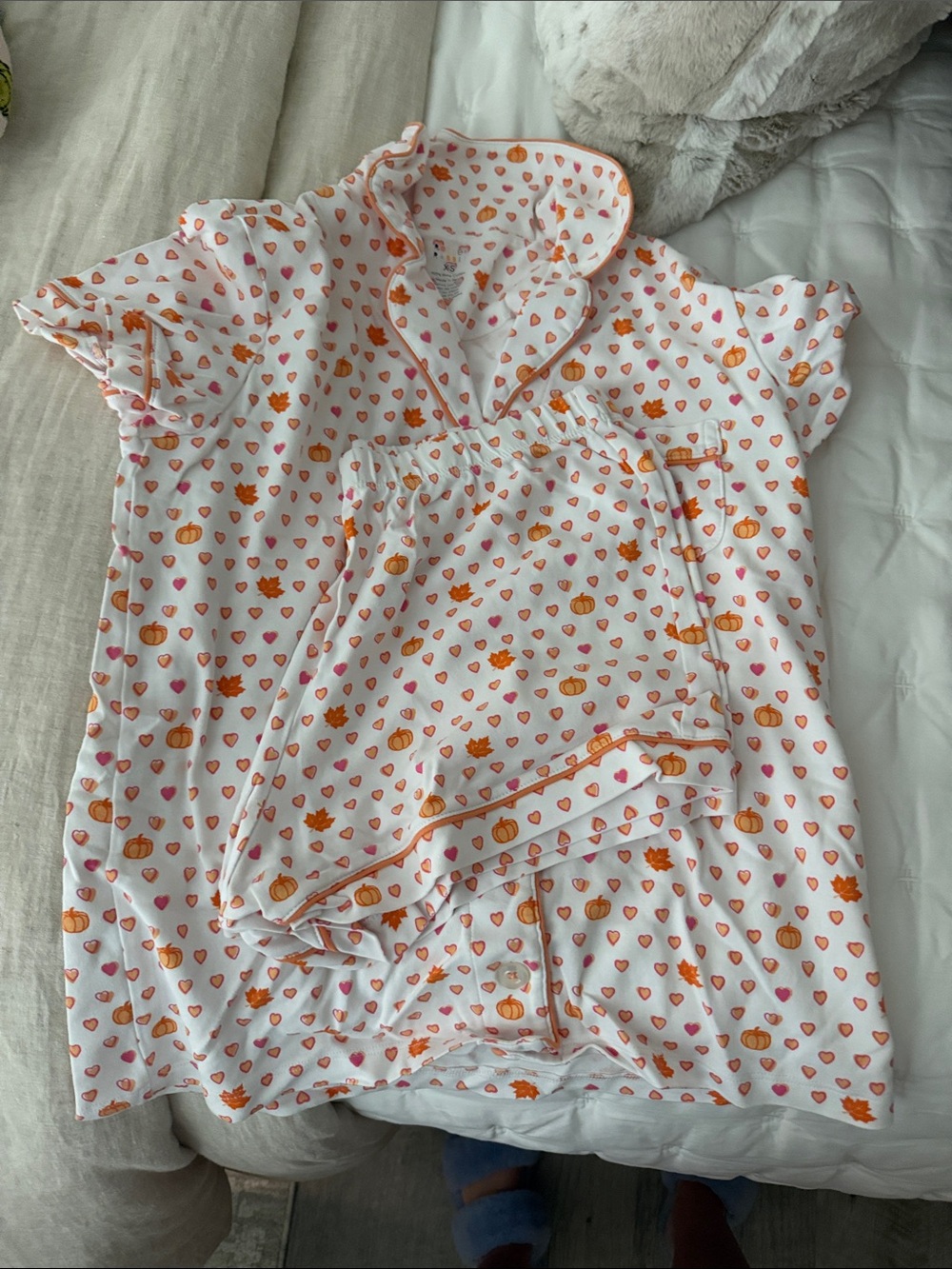 Roller Rabbit Fall Print Set XS